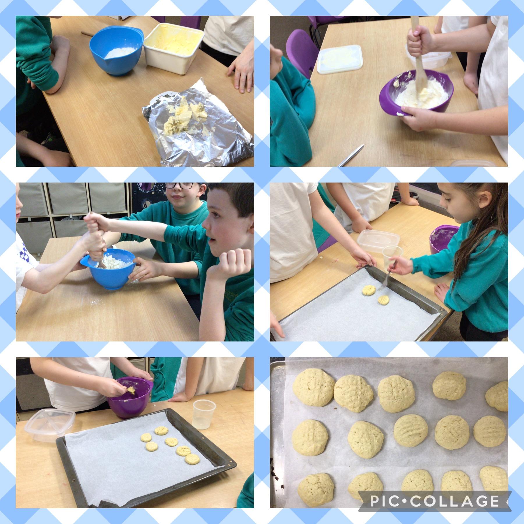 Today we made Easy Fork Biscuits