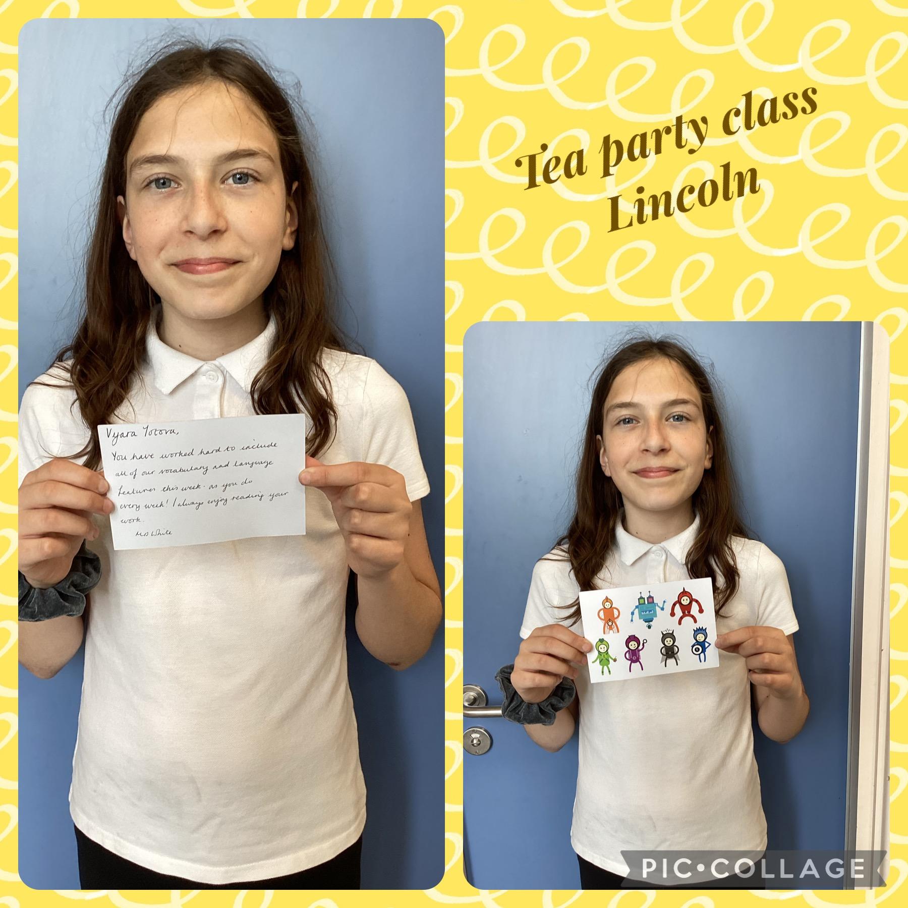 Tea Party Class Lincoln 